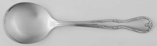 Victorian Charm (Stainless) Round Bowl Soup Spoon (Cream Soup)
