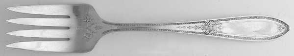 Victory (Silverplate, 1927) Medium Solid Cold Meat Serving Fork