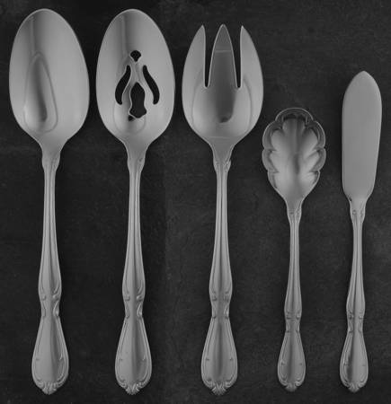 Victorian Manor (Stainless) 5 Piece Hostess Set