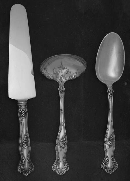 Vintage (Silverplate, 1904) 3 Piece Completer Set