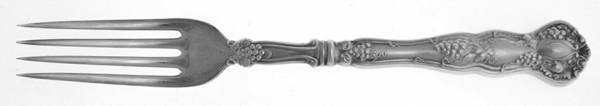 Vintage (Silverplate, 1904) Hollow Handle Dessert/Luncheon Fork