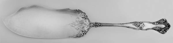 Vintage (Silverplate, 1904) Large Solid Fish Serving Knife