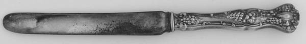 Vintage (Silverplate, 1904) Blunt Hollow Knife
