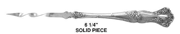Vintage (Silverplate, 1904) One Tine Butter Pick