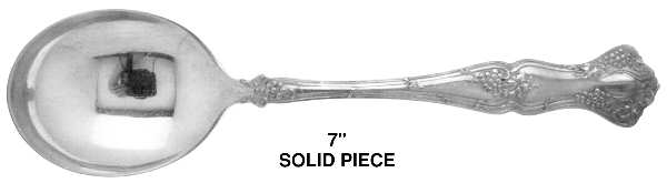Vintage (Silverplate, 1904) Round Bowl Soup Spoon (Gumbo)