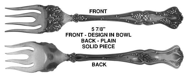 Vintage (Silverplate, 1904) Individual Salad Fork