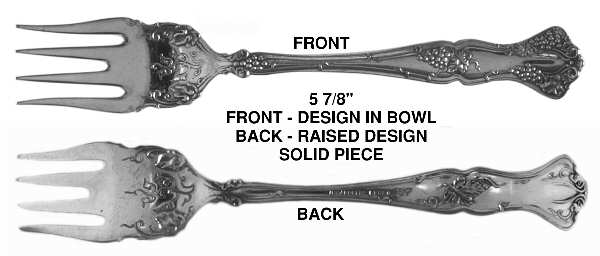 Vintage (Silverplate, 1904) Individual Salad Fork
