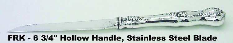 Vintage (Silverplate, 1904) Individual Fruit Knife with Stainless Blade