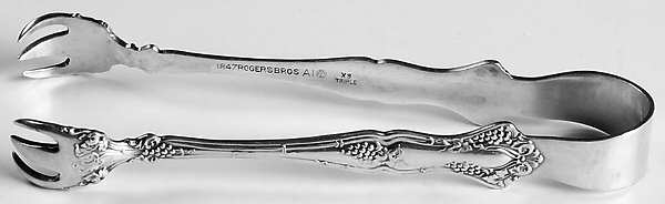 Vintage (Silverplate, 1904) Sugar Tongs