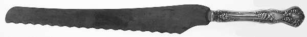 Vintage (Silverplate, 1904) Bread Knife with Stainless Blade