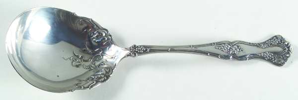 Vintage (Silverplate, 1904) Solid Smooth Berry/Casserole Spoon