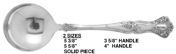 Vintage (Silverplate, 1904) Round Bowl Soup Spoon (Cream Soup)