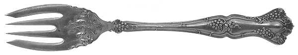 Vintage (Silverplate, 1904) Individual Solid Fish Fork