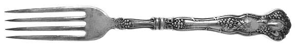 Vintage (Silverplate, 1904) Hollow Handle Dessert/Luncheon Fork