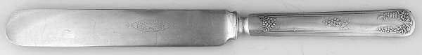 Vintage (Silverplate, 1904) Solid Indent Breakfast Knife