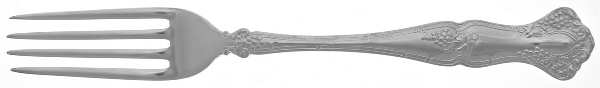 Vintage (Silverplate, 1904) Luncheon/Dessert Fork, Solid Piece