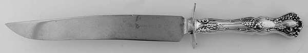 Vintage (Silverplate, 1904) Large Stainless Blade Roast Carving Knife