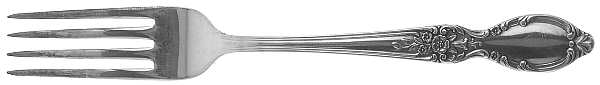 Victorian Rose (Silverplate, 1954) Fork