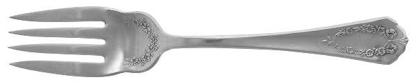 Virginia II (Silverplate, 1916) Individual Salad Fork