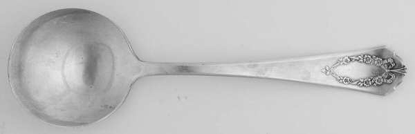 Virginia II (Silverplate, 1916) Round Bowl Soup Spoon (Gumbo)