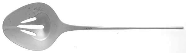 Vision (Sterling, 1961) Pierced Solid Serving Spoon by International Silver
