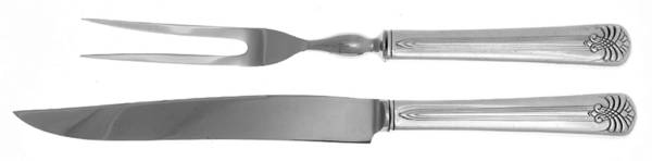 Vogue (Silverplate, 1938) Small Stainless Blade 2-Piece Steak Carving Set