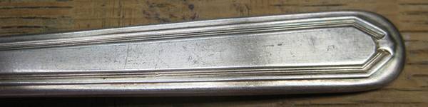 Wadsworth (Silverplate, 1916) Indented Solid Handled Fork