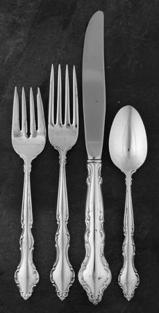 Wakefield (Silverplate, 1965) 4 Piece Place Setting by International Silver