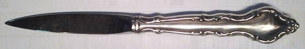 Wakefield (Silverplate, 1965) Letter Opener with Stainless Blade