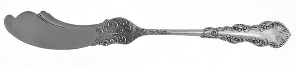 Waldorf (Silverplate, 1894) Flat Handle Master Butter Knife
