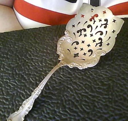 Warwick (Sterling, 1898) Large Pierced Bon Bon Server