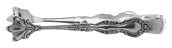Warwick (Sterling, 1898) Small Sugar Tongs