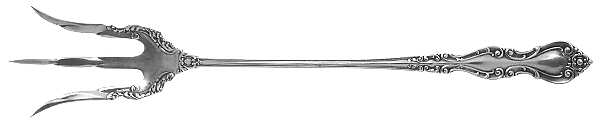 Warwick (Sterling, 1898) Large Lettuce Serving Fork
