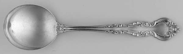 Warwick (Sterling, 1898) Round Bowl Soup Spoon (Bouillon)