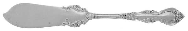 Warwick (Sterling, 1898) Flat Handle Butter Spreader