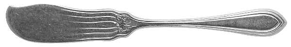 Washington (Silverplate, 1910) Flat Handle Butter Spreader