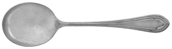 Washington (Silverplate, 1910) Round Bowl Soup Spoon (Gumbo)