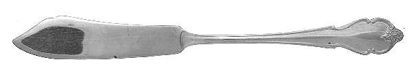 Waverly (Silverplate, 1981) Flat Handle Master Butter Knife