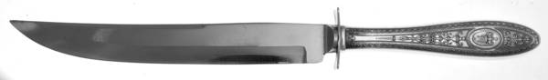 Wedgwood (Sterling, 1924, No Monos) Small Carving Knife W/Sterling Guard