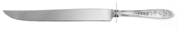 Wedgwood (Sterling, 1924, No Monos) Carving Knife Small with Stainless Blade HC