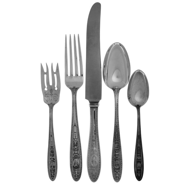 Wedgwood (Sterling, 1924, No Monos) 40  Piece Estate Set
