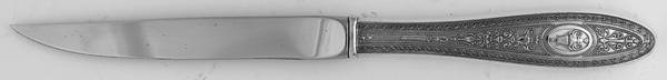 Wedgwood (Sterling, 1924, No Monos) Individual Steak Knife Hollow Handle