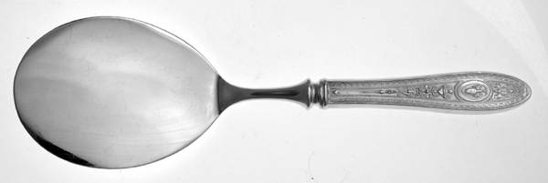 Wedgwood (Sterling, 1924, No Monos) Pastry Server with Silverplate Blade