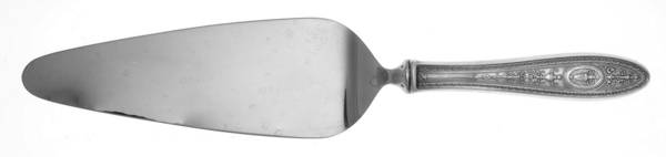 Wedgwood (Sterling, 1924, No Monos) Pie Server with Stainless Blade