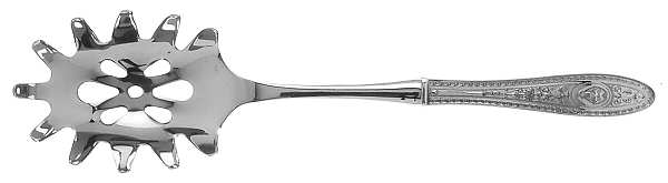 Wedgwood (Sterling, 1924, No Monos) Pasta Server with Stainless Bowl