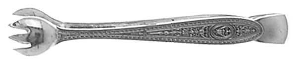 Wedgwood (Sterling, 1924, No Monos) Small Sugar Tongs