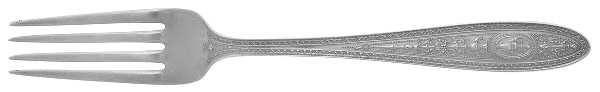 Wedgwood (Sterling, 1924, No Monos) Solid Youth Tea Fork