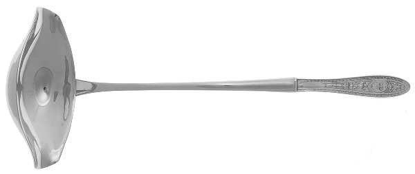 Wedgwood (Sterling, 1924, No Monos) Punch Ladle with Stainless Bowl