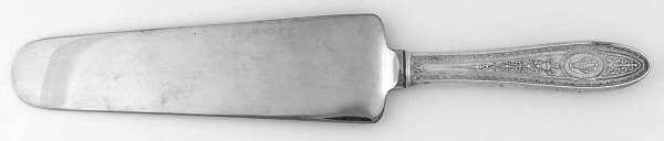 Wedgwood (Sterling, 1924, No Monos) Cake Server Silverplate Blade