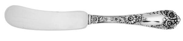 Wellesley (Sterling, 1912) Flat Handle Butter Spreader